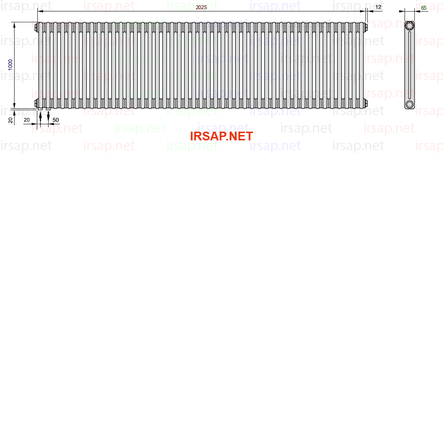 Радиатор IRSAP Tesi 21000/45 T18 CL 01